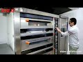 commercial stainless steel baking equipment cake/gas or electric oven