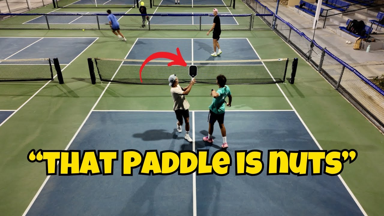 I Played With The Joola Mod TA-15 And It Was INSANE | Fun 4.5+ Pickleball Games