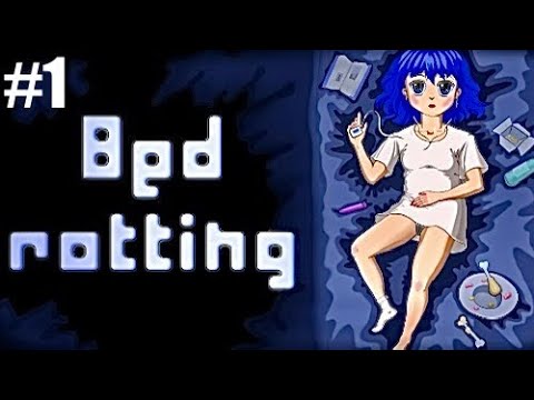 BED ROTTING Walkthrough Gameplay Part 1: SURVIVE 20 DAYS IN BED