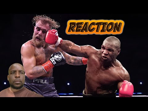 LIVE!!! MIKE TYSON VS JAKE PAUL REACTION