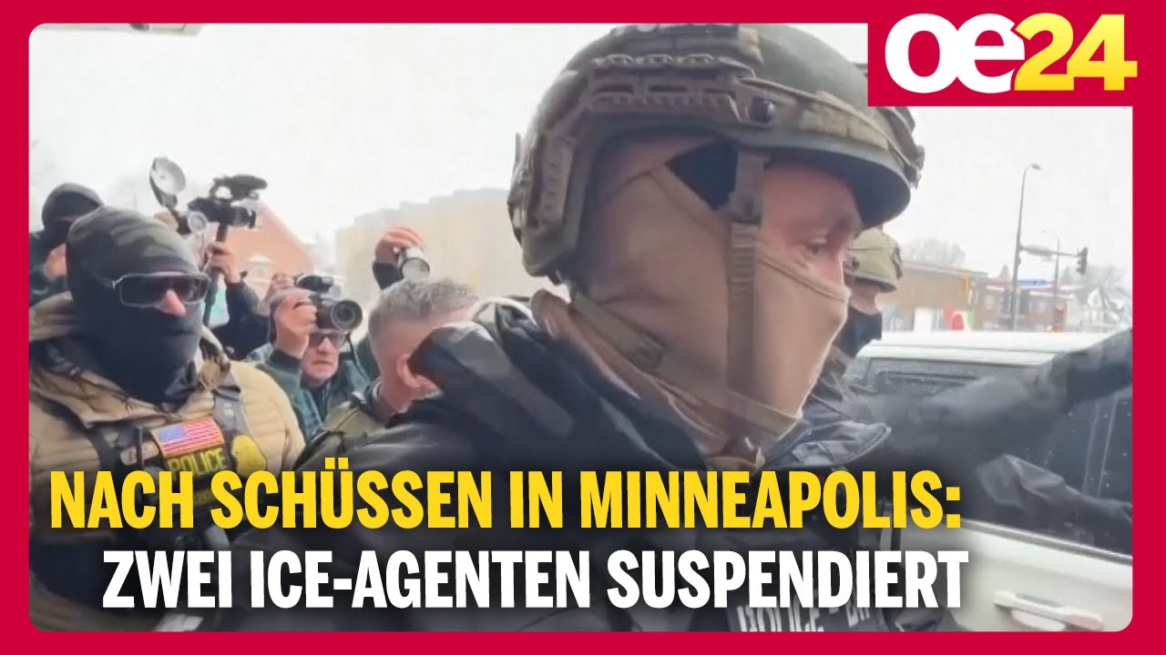 Nach Todesschüssen in Minneapolis: Zwei ICE-Agenten suspendiert