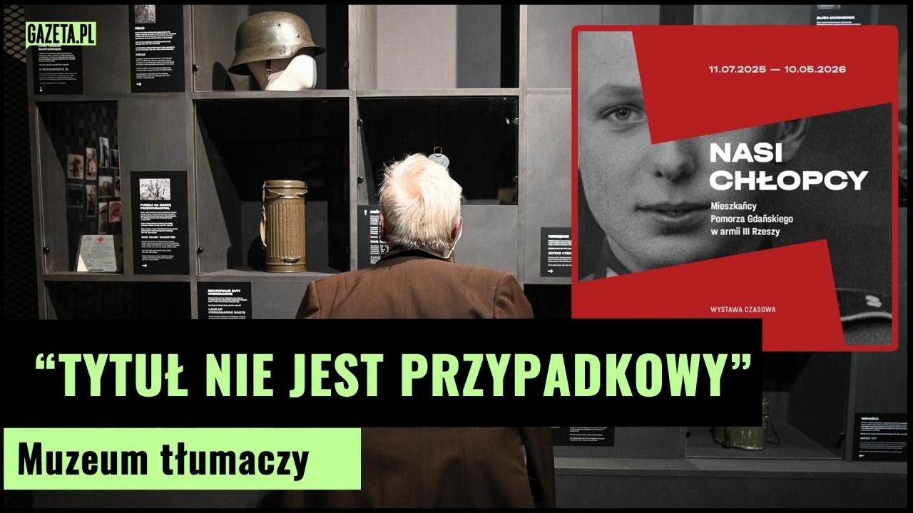 A row over the "Our Boys" exhibition. Museum explains. "The title is not accidental" | Gazeta.pl