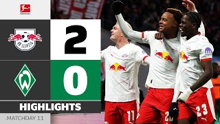 Bayern Hunter No. 1 Continues To Win! | RB LEIPZIG — WERDER BREMEN | Highlights | MD 11 – Bundesliga
