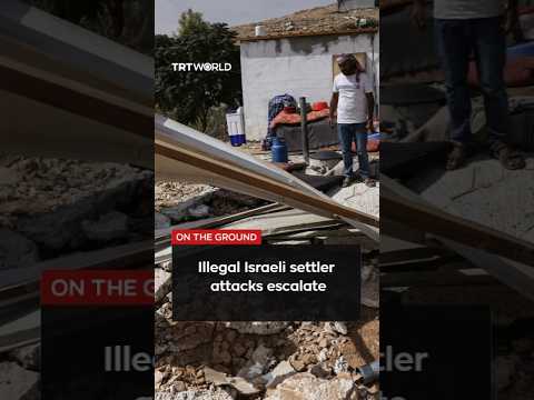 Illegal Israeli settlers attack Palestinian village near Ramallah