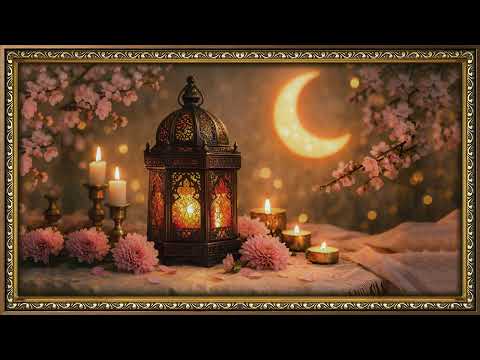The Art Corner TV 4K🌙🤲 | Gold framed vintage | Screensaver TV | استمتع بأجواء رمضانية