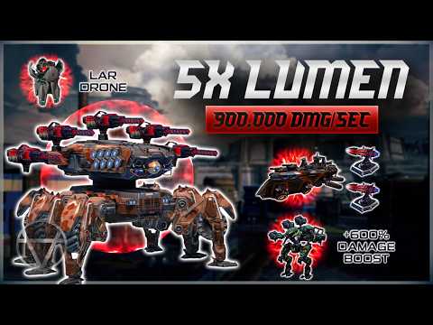 Frederick Boosted 5X Omen LUMEN-M Ravager (900,000 DPS) War Robots