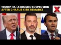 Charlie Kirk Controversy LIVE: Trump Reacts to Jimmy Kimmel Suspension | US News | NewsX