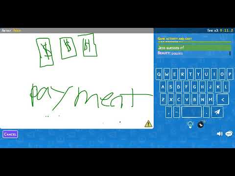 Drawize gameplay 46 (Balloon to Kitten)