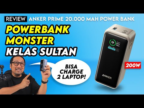 POWER BANK MONSTER KELAS SULTAN: Review ANKER PRIME 20.000 mAh 200W