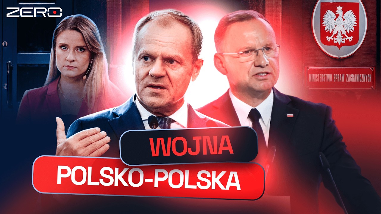 TUSK OSKARŻA DUDĘ, DUDA OSKARŻA TUSKA. DLACZEGO NIE MAMY AMBASADORÓW NA UKRAINIE, W USA I IZRAELU?