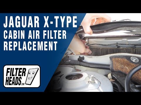 JAGUAR X-Type - Cabin Air Filter Replacement