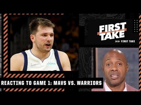 Luka looked like he came out of a heavyweight fight - JWill on Game 1 vs. Warriors | First Take video clip