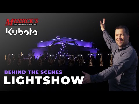 2021 Christmas Lightshow | Behind the Scenes Picture
