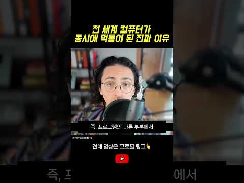 최악의 IT 사태, 고작 이 버그 때문이었다니… #it대란