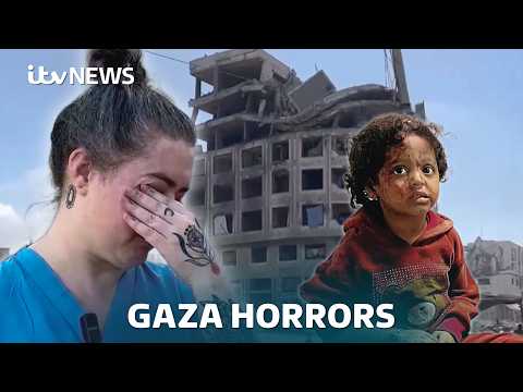 'People say "I'm tired of this life, I'd rather be dead"' says nurse working in Gaza | ITV News