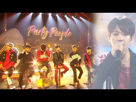 EXO, 최초 공개 한정판 무대 ‘부메랑’ @박진영의 파티피플 10회 20170930