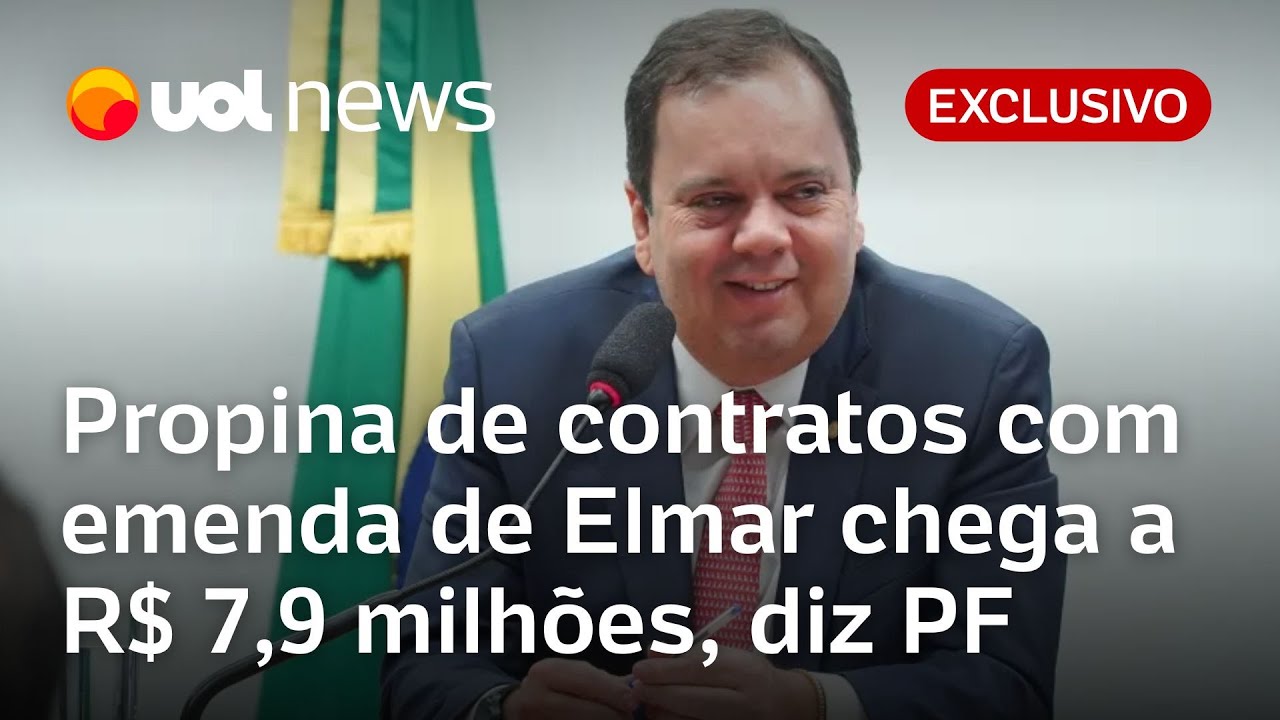Propina de contratos com emenda de Elmar Nascimento chega a R$ 79 milhões diz PF