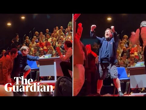 James Corden delays play to watch Euros penalty shootout with audience