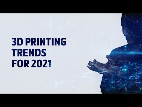 3D Printing Trends for 2021