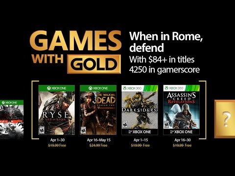 Juegos con Gold Xbox One y Xbox 360 | Abril 2017