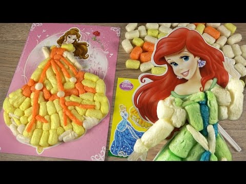DISNEY Princess Cinderella Ariel Belle FUNMAIS 3D Figures