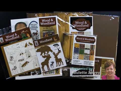 Wood & Woodland 12x12 Patterned Cardstock