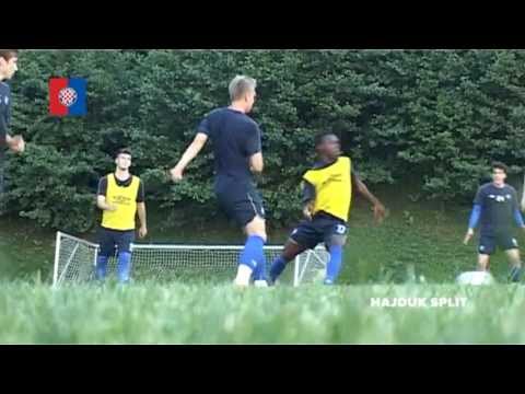 Hajduk in afternoon training in Maribor