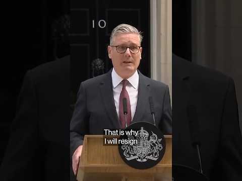 Starmer Announces Resignation as UK Prime Minister