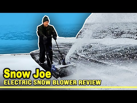 Snow Joe 24V-X2-SB22 Electric Snow Blower Review