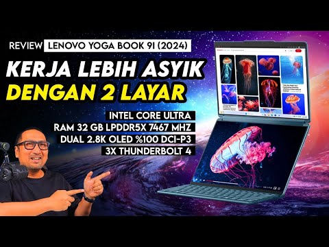 Lebih Canggih dengan Intel Core Ultra: Review Lenovo YOGA Book 9i (2024)