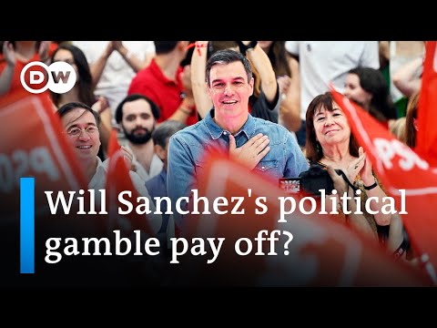 Elections in Spain: Sanchez's big bet | DW News