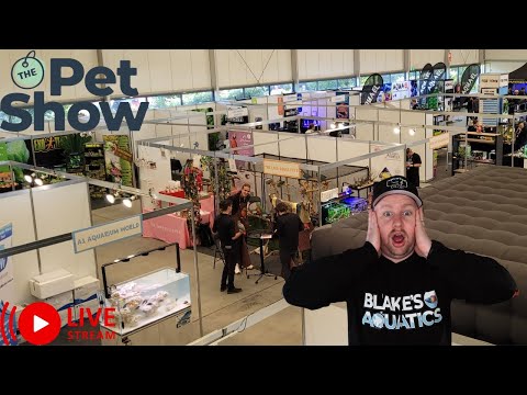 LIVE At The Pet Show Melbourne Please Comment, Like & Subscribe.

This video is sponsored by Aquarium Universe.
Visit https_//www.a