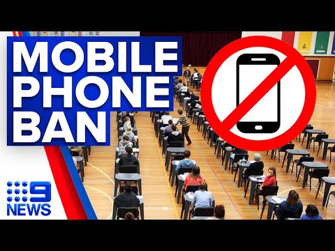 Mobile phones to be banned in SA high schools next year | 9 News Australia
