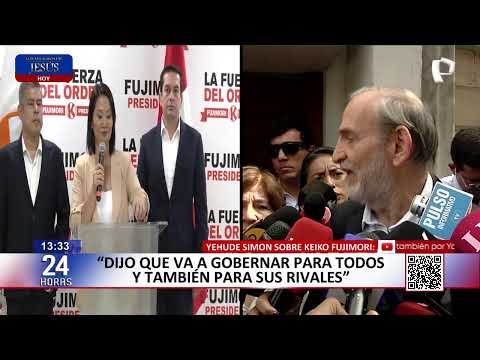 Keiko Fujimori empieza ronda de diálogo con dirigentes políticos