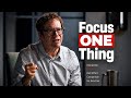 Robert Greene If You Don't Focus On ONE Thing, You Will NEVER Be Successful