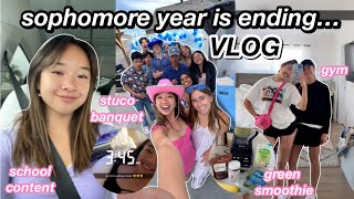 my sophomore year is coming to an end… (days in my life) VLOG