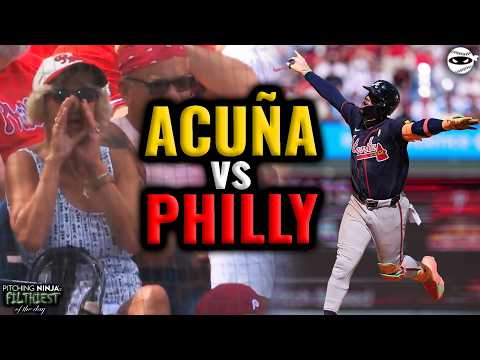Ronald Acuña <strong>Jr</strong>. Celebrations vs. Philly. Too much, Too Little or Perfect?