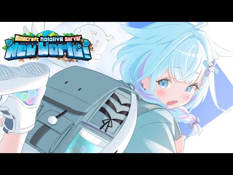 【Minecraft】深夜に雑談しながら温泉倉庫続き作る💤！チルマイクラ【水宮枢／FLOW GLOW】#hololiveDEV_IS