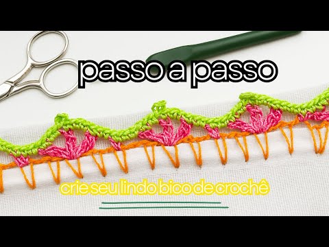 Barradinho de Crochê com Apenas Duas Carreiras! Econômico, Fácil e Perfeito para Iniciantes 🧶💖