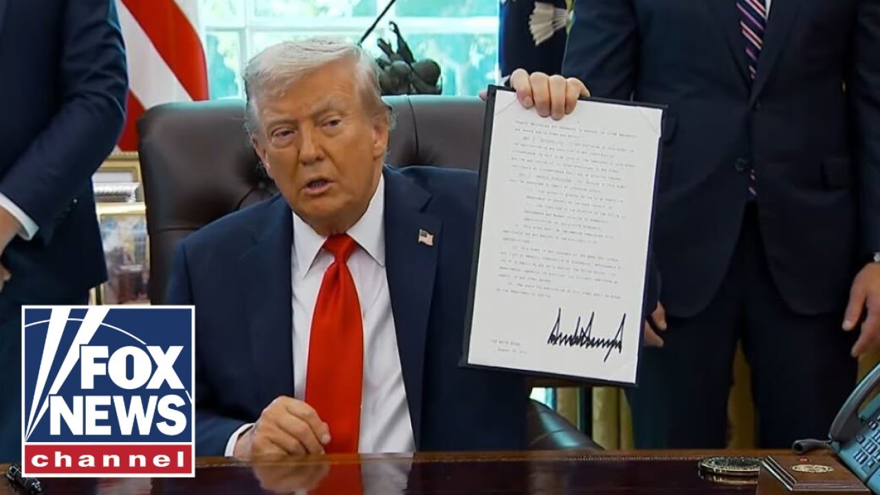 WATCH LIVE: Trump signs executive order to ban no-cash bail