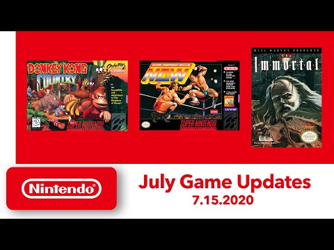 NES & Super NES - July Game Updates - Nintendo Switch Online