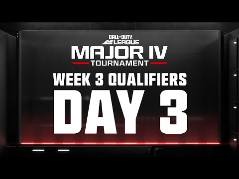 Call of Duty League Major IV Qualifiers | Week 3 Day 3