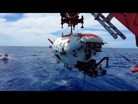 China's Jiaolong submersible completes 14th dive of 2024 Western Pacific Expedition