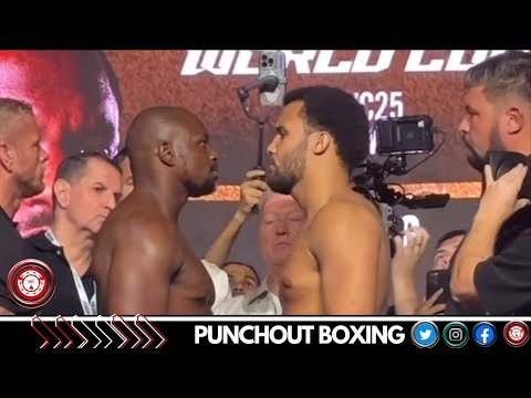 ITAUMA VS WHYTE FINAL FACE OFF #itaumawhyte #queensberrypromotions #riyadhseason #matchroomboxing