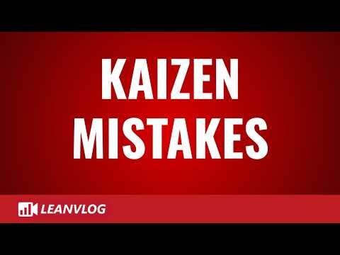 Kaizen Mistakes