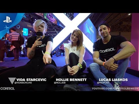 Control - EGX 2018: Hollie Bennett interview with Lucas Liaskos & Vida Star?evi? | PS4