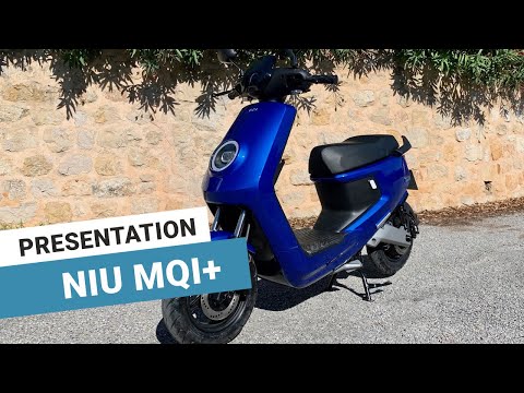 Présentation NIU MQi+ : le scooter électrique connecté