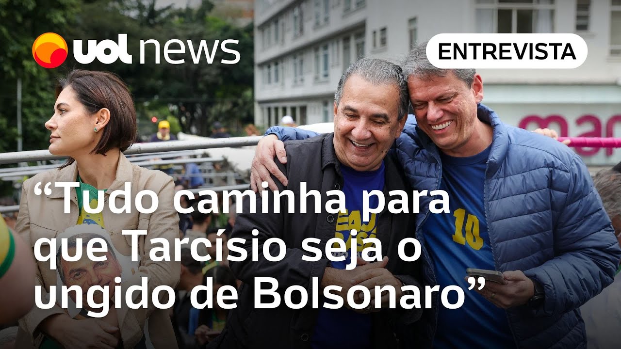 Parece que tudo está caminhando para que Tarcísio seja o ungido de Bolsonaro analisa professor