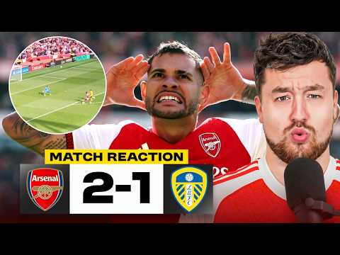 BRUNO SAVES US AGAIN! Growing concerns in attack... Arsenal 2-1 Leeds | Match Reaction