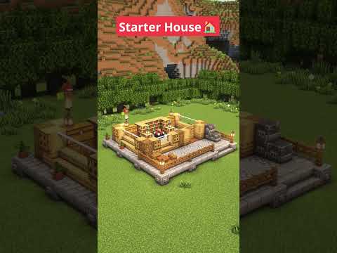 Minecraft Survival House Timelapse🏠 #shorts